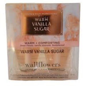 NWT BATH & BODY WORKS WALLFLOWERS HOME FRAGRANCE WARM VANILLA SUGAR
